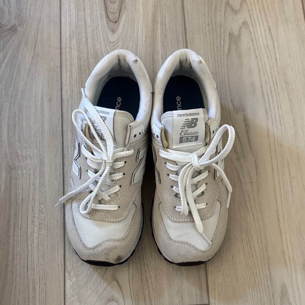 New Balance 574 Off-White Sneakers